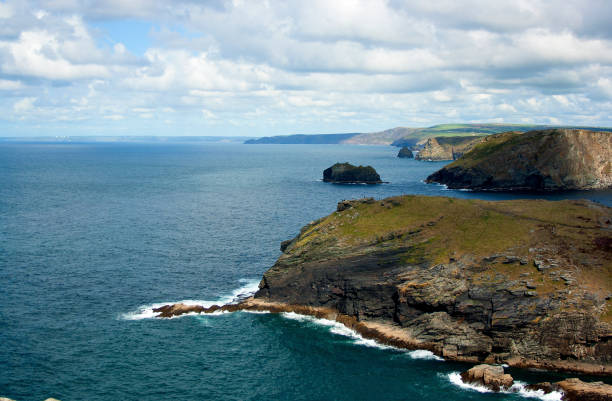 istock The Coastline at Tintagel, Cornwall, England 1041739378