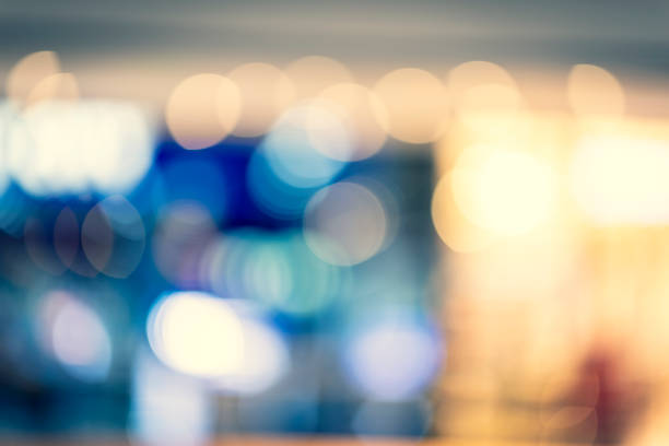 istock abstract Christmas bokeh Blurry use for background. 1041742922