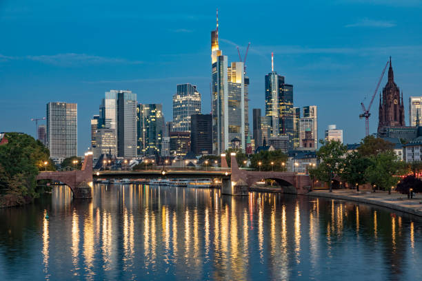 istock skyline of Frankfurt am Main with river Main 1041742984