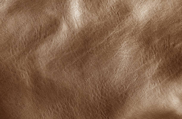 istock Natural leather on sun in brown tone. 1041743878