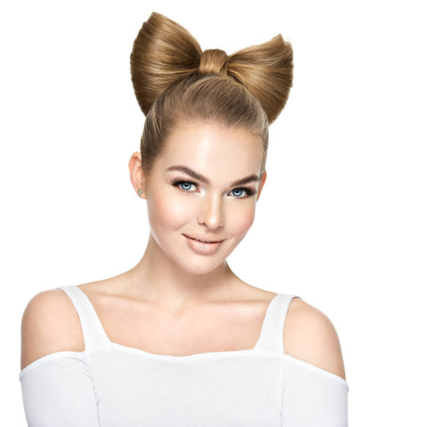 istock Young woman with seductive look. 1041747796