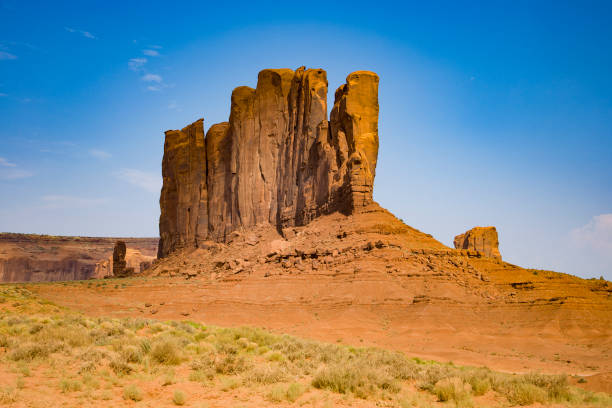 istock huge butte in the monument valley national park 1041753540