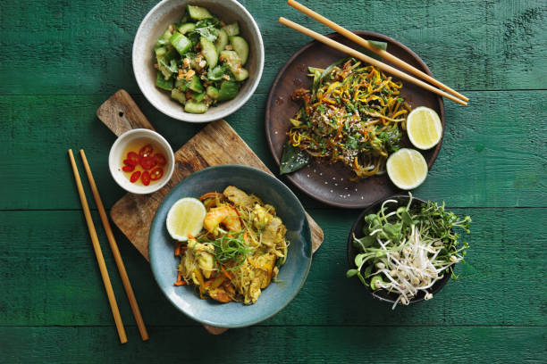 istock Bowls with Japanese food 1041774008