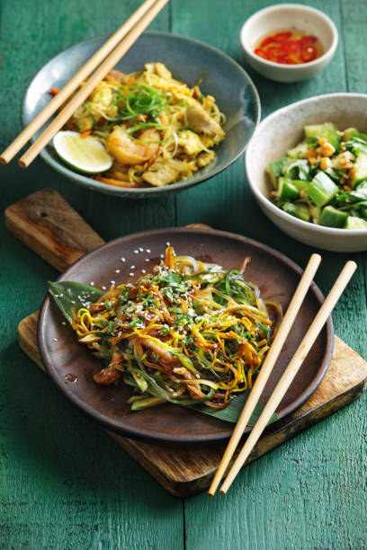 istock Bowls with Japanese food 1041774020