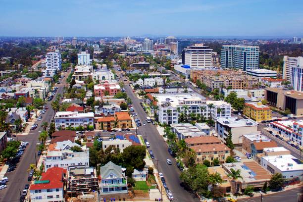 istock High Angle View Of Townscape Against Sky 1041790554