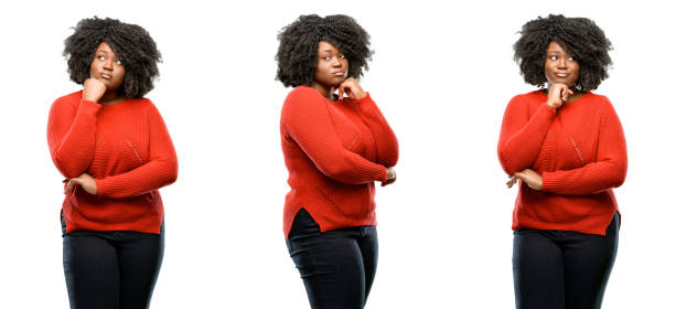 istock thinking and looking up expressing doubt and wonder 1041795582