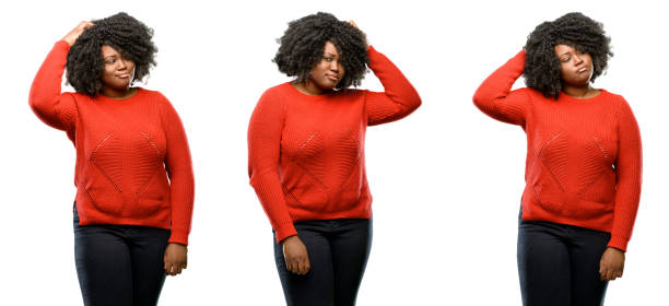 istock doubt expression, confuse and wonder concept, uncertain future 1041796004