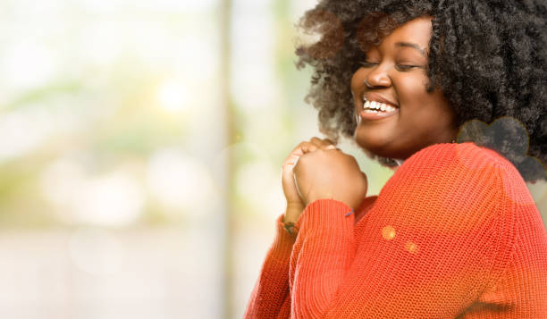 istock confident and happy with a big natural smile laughing 1041801604