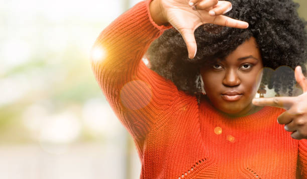 istock confident and happy showing hands to camera, composing and framing gesture 1041808528