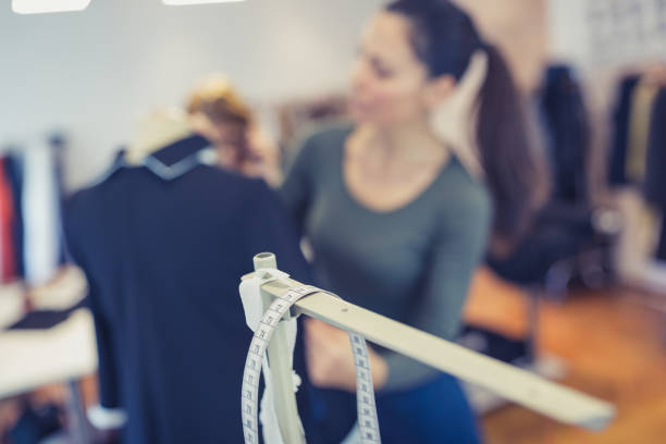 istock Young fashion designer working on a new collection 1041821132