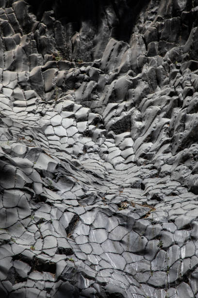 istock Basalt rock formations at Gole Alcantara on Sicily, Italy 1041831870