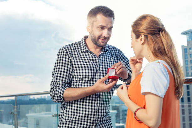 istock Happy handsome nice man offering his heart 1041839712