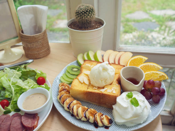 istock The appetizing food in beautiful cafe 1041847712