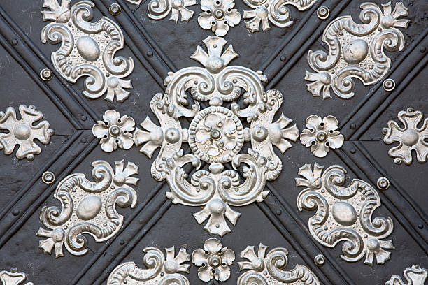 istock Metal decoration detail 104187785