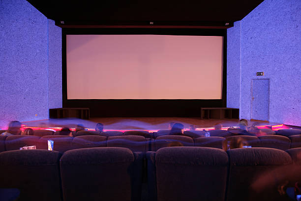istock Cinema auditorium with people 104190660