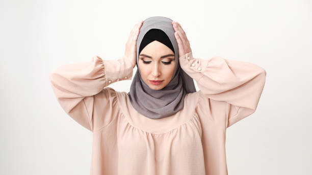 istock Ignoring annoying sound, hear no evil 1041907844