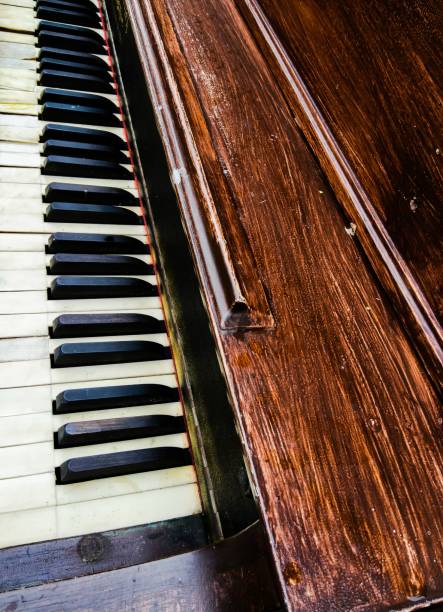 istock Keyboard On An Old Fashioned Piano 1041930334