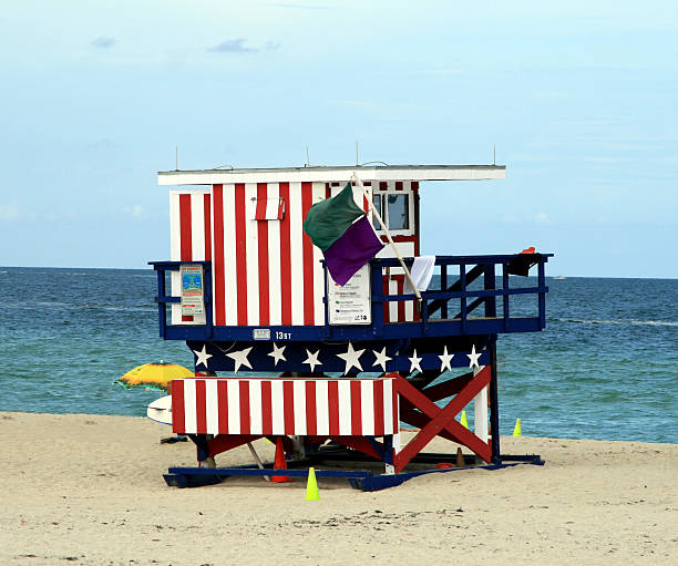 istock Lifeguard Stand on South Beach 104195131