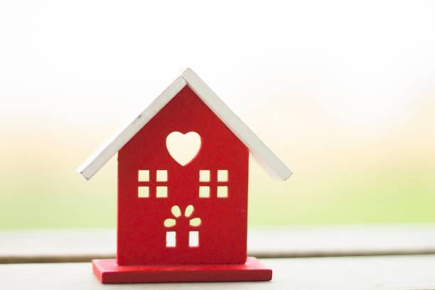 istock Red house toy 1041967818