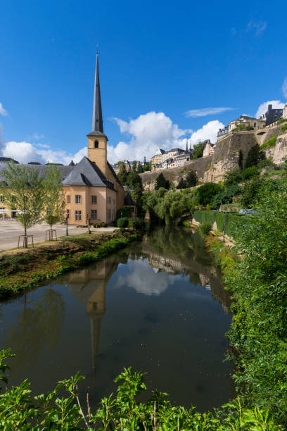 istock Neumunster Abbey in Luxembourg 1041968122