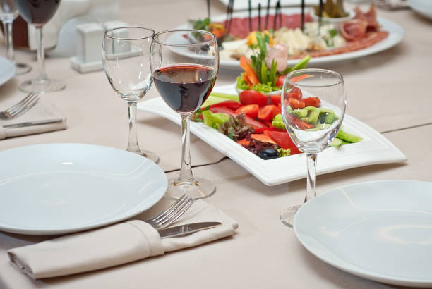 istock delicious dishes on the table in the restaurant 1041968484
