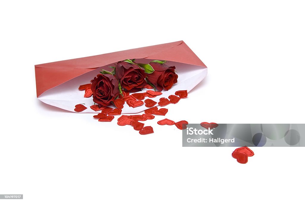 Lettera di San Valentino - Foto stock royalty-free di Amore