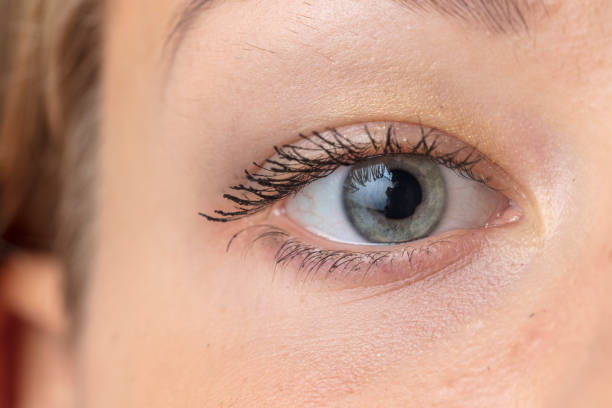 istock Female eye macro shot 1041981306