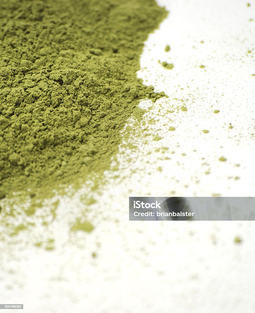 Cebada césped verde en polvo - Foto de stock de Molido libre de derechos