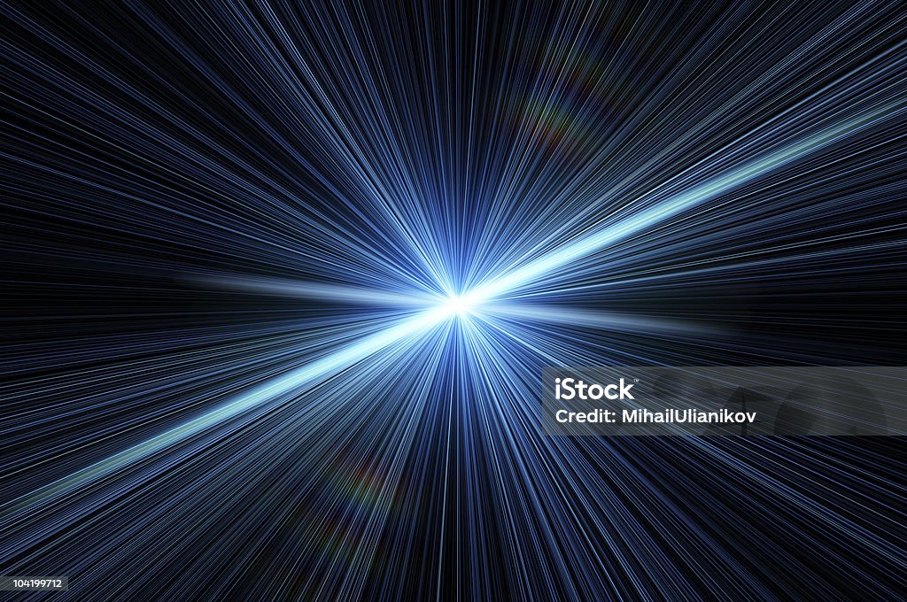 Novo star luzes sobre um preto planos - Foto de stock de Big Bang royalty-free