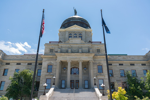 Montana State Capital Building in Helena Montana
