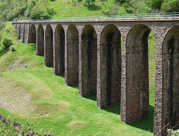 smardale viaduto estrada de ferro - kirkby stephen imagens e fotografias de stock