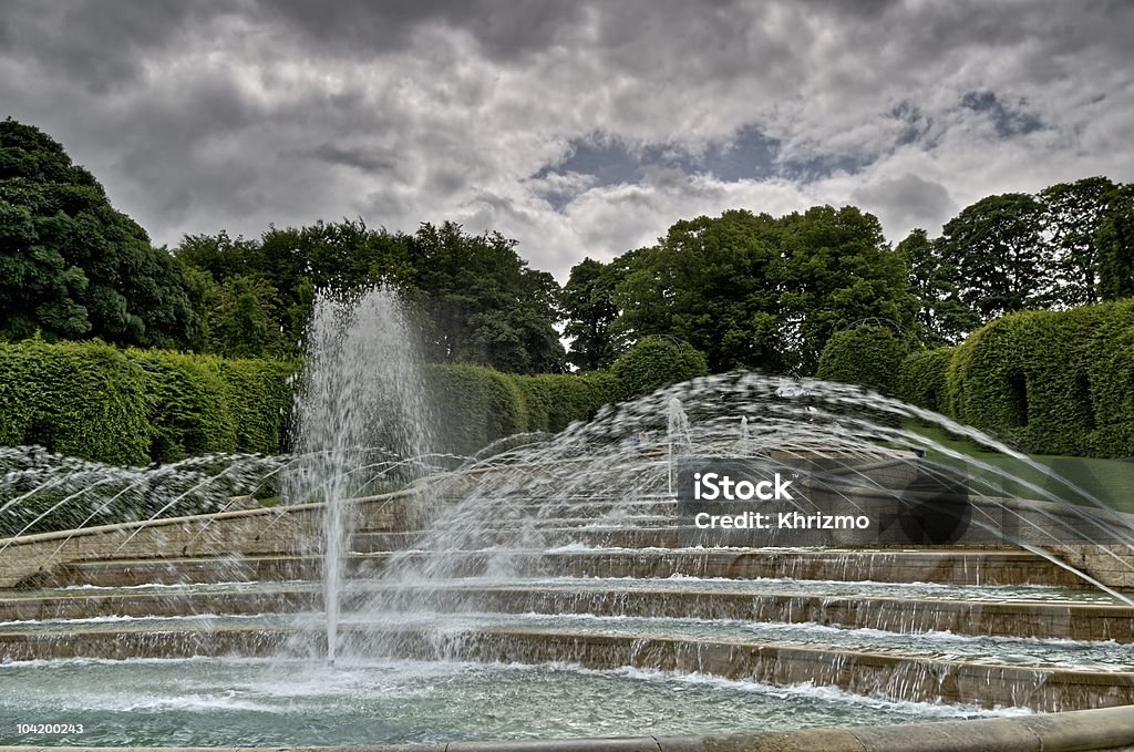 Wasserspiel, Alnwick Gardens - Lizenzfrei Alnwick Stock-Foto