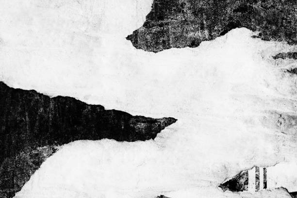 istock Blank old ripped torn paper crumpled creased posters grunge textures backdrop backgrounds 1042012352