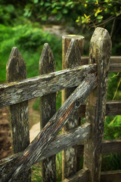 istock Wooden farm gate 1042021834
