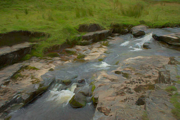 pennines du nord - pennine way photos et images de collection