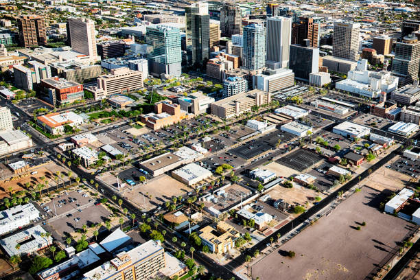 istock Downtown Phoenix Arizona Aerial View 1042030130