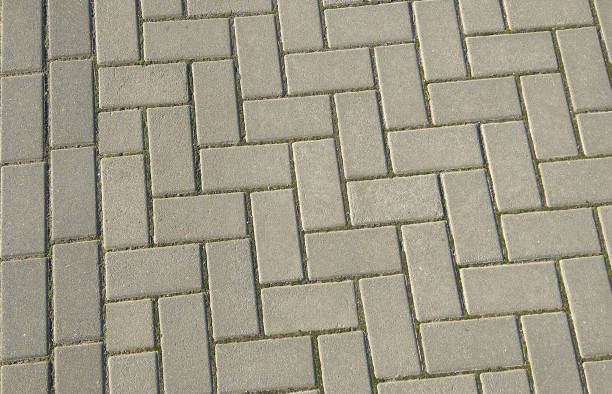 istock Tile on the road. block background. Sidewalk tiles. 1042041892