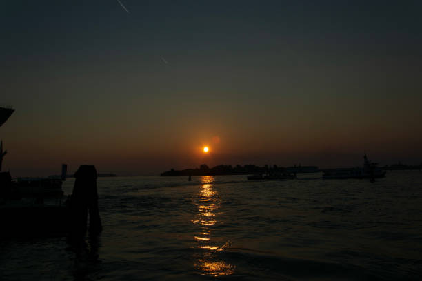 istock Gorgeous sunset in Venice 1042046044