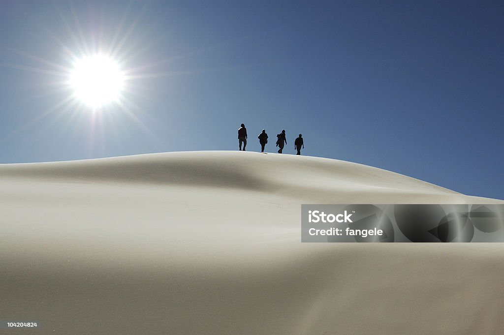 Sanddune - Foto stock royalty-free di Escursionismo