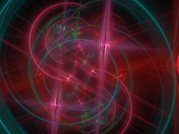 istock beautiful abstract digital fractal, design 1042057542