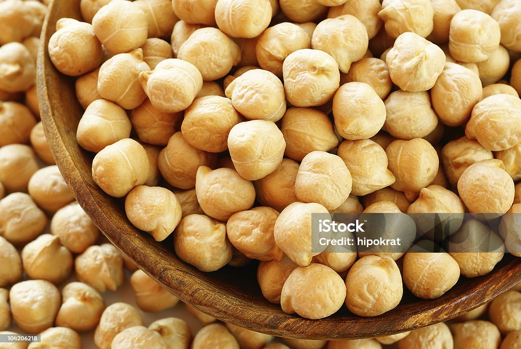 Chickpeas - closeup  African Culture Stock Photo