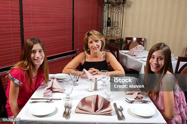 Nice Night Out Stock Photo - Download Image Now - Dinner, Mother, Restaurant