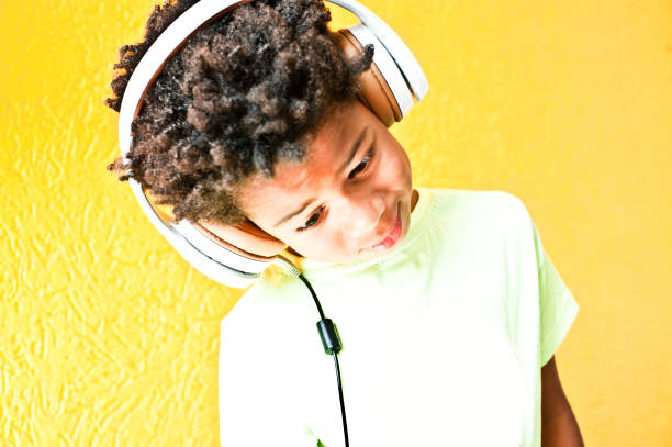 istock Little Boy Enjoying His Music 1042065824