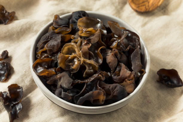 istock Raw Organic Wood Ear Mushrooms 1042067696