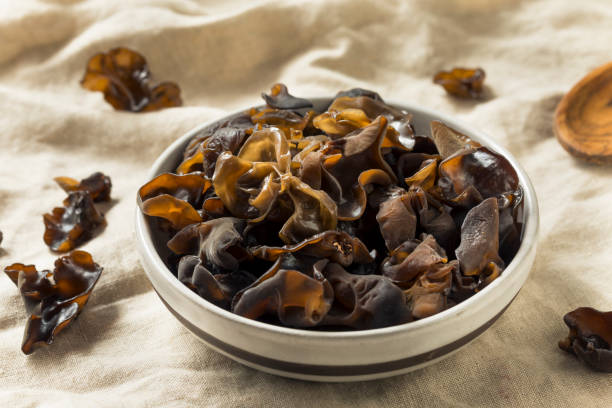 istock Raw Organic Wood Ear Mushrooms 1042069996