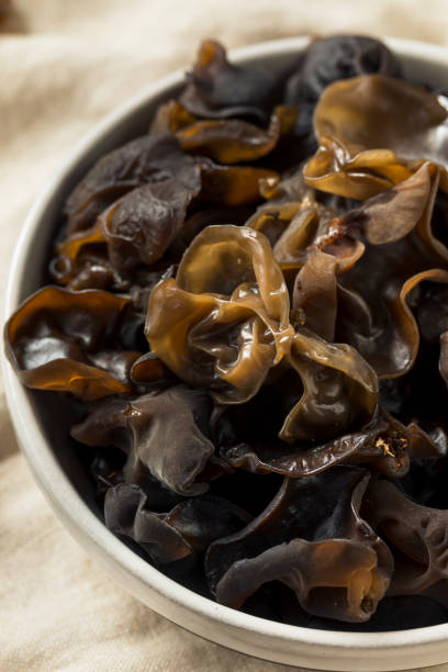 istock Raw Organic Wood Ear Mushrooms 1042070928