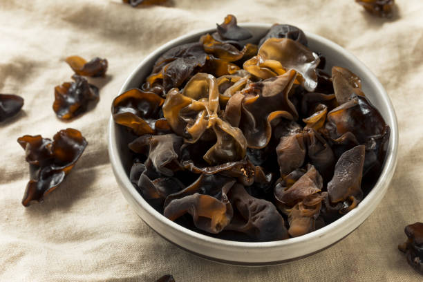 istock Raw Organic Wood Ear Mushrooms 1042071540