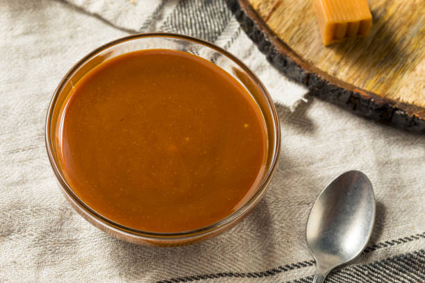 istock Sweet Homemade Caramel Sauce 1042074966