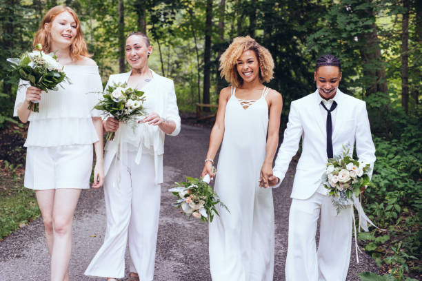 istock Wedding day , LGBTQ couple 1042091318