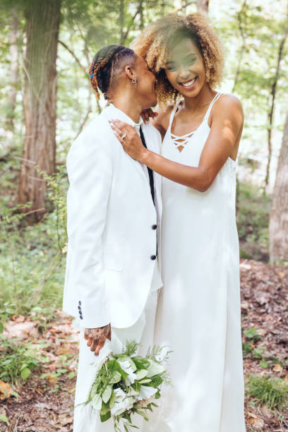 istock Beautiful couple on their wedding day 1042091382